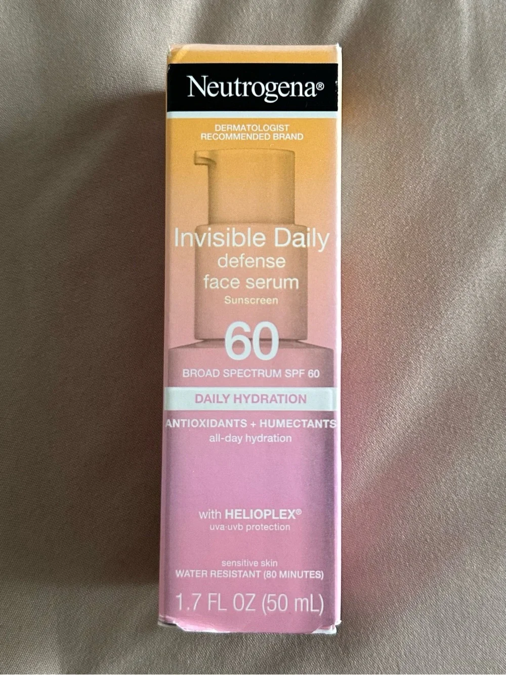 Neutrogena Invisible Daily Defense Face Serum SPF 60 - Antioxidants
